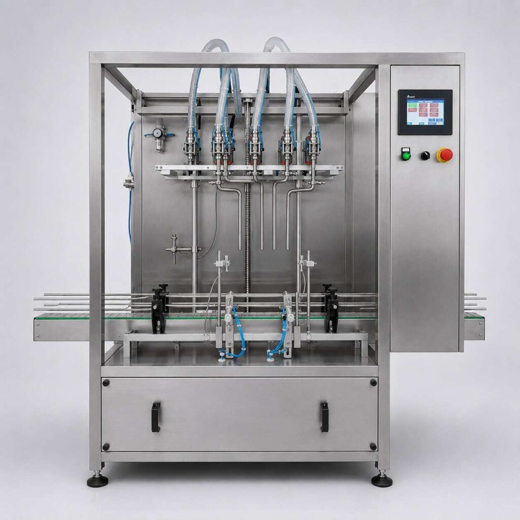 Four Head Oil Filling Machine