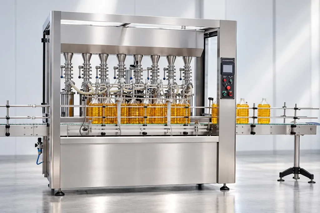 groundnut oil filling machine