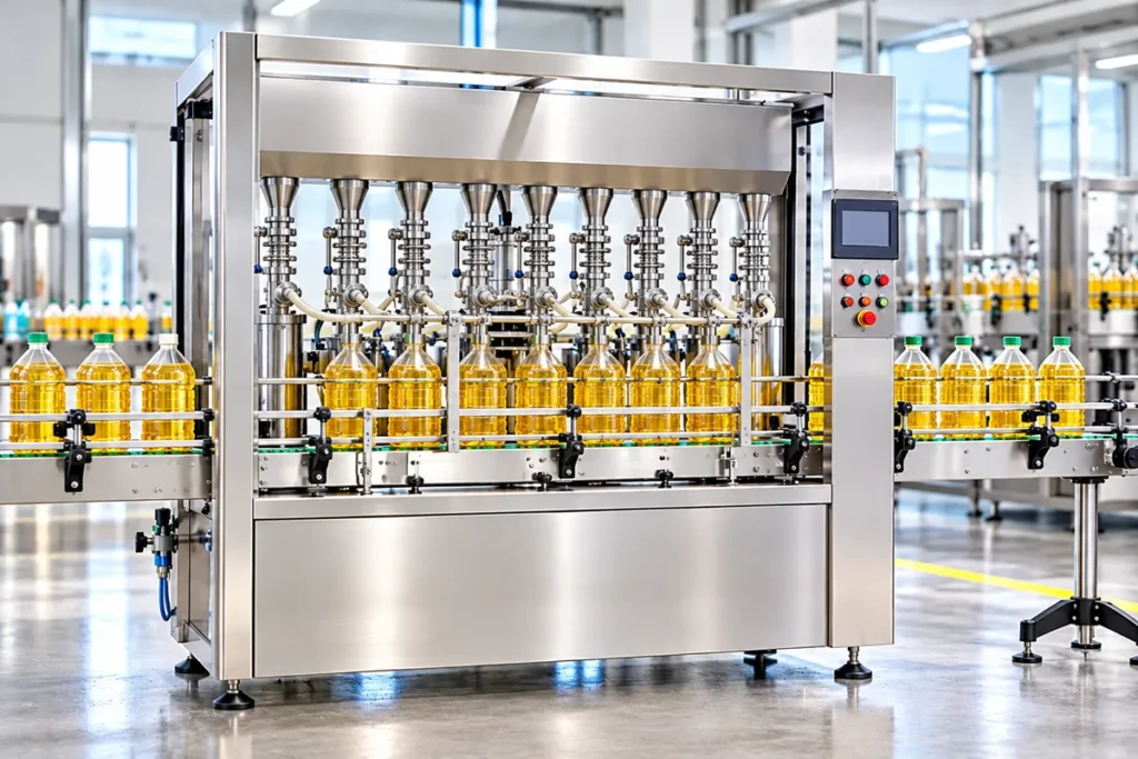 vegetable oil filling machine